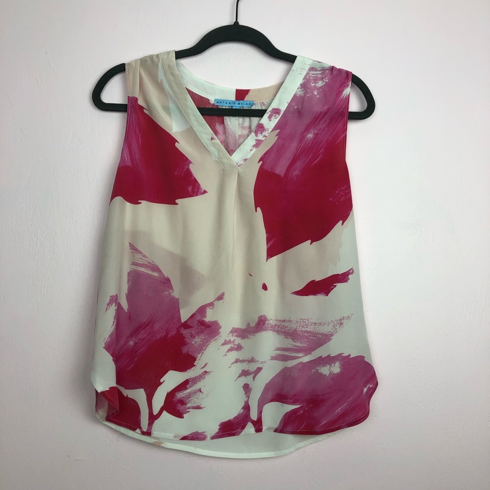 Antonio Melani 100% Silk Tank Size S